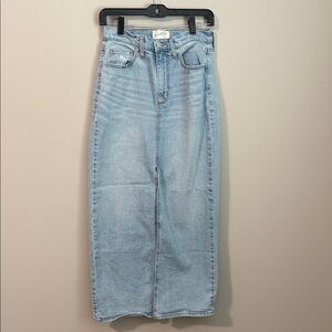 Universal Thread Light Blue Maxi Skirt